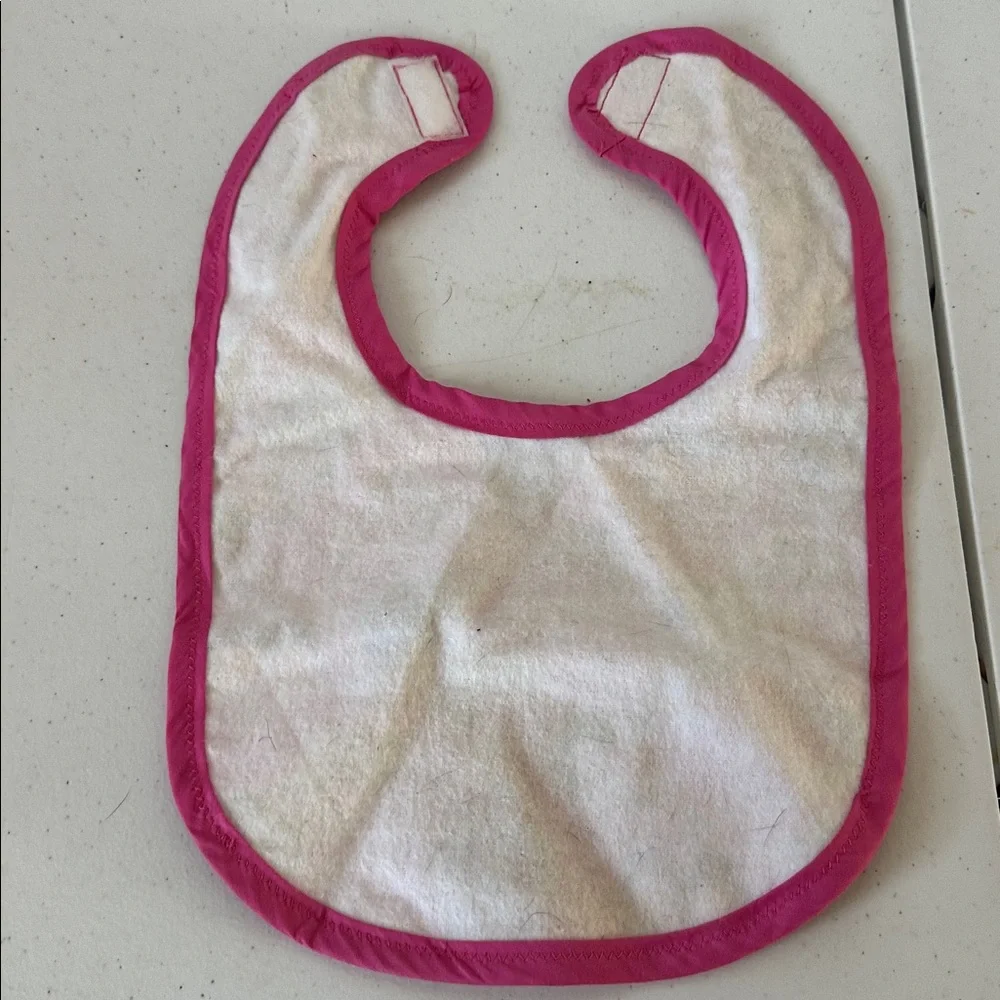 Sugar Skull Baby Feeding Bib – Handmade w/ Pocket